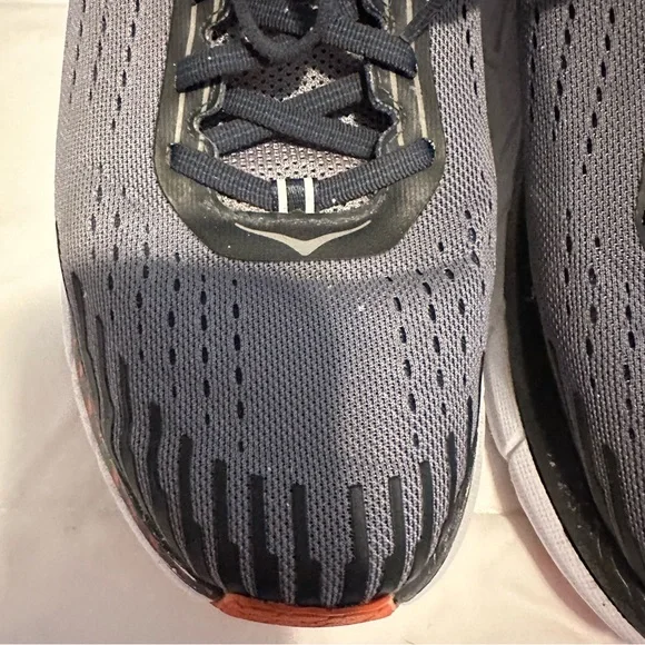 Hoka One One Clifton 5 1093755 FGEB Mens US 11 Running Shoes Gray Sneakers